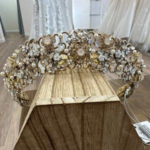 Maria Elena Bridal Headpiece Crown Tiara